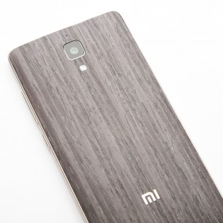 Дерев’яна Задня кришка для смартфонів Xiaomi Mi4 Solid cover black apricot wood